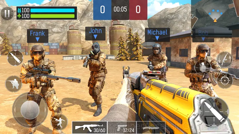 Strike Royale: Gun FPS Shooter gameplay screenshot 2