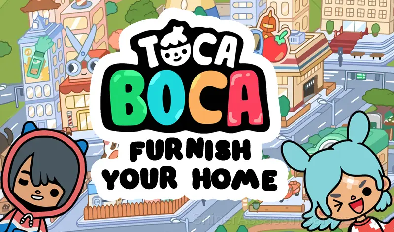 Play Toca Boca Furnish your home