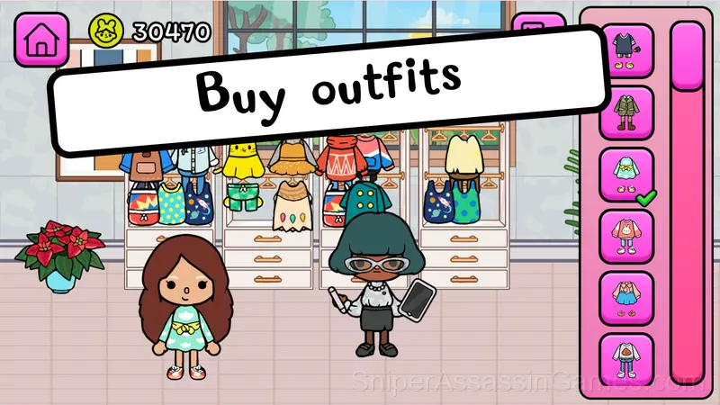 Toca Boca Furnish your home gameplay screenshot 2