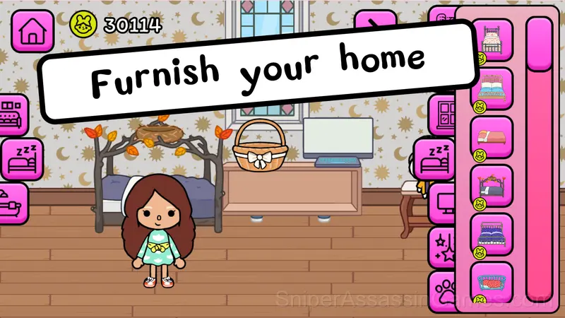 Toca Boca Furnish your home gameplay screenshot 5