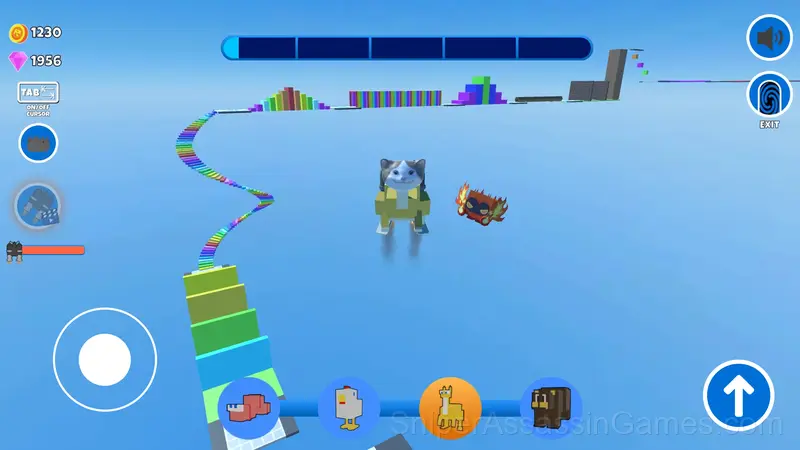 Obby parkour, but You're an animal gameplay screenshot 5