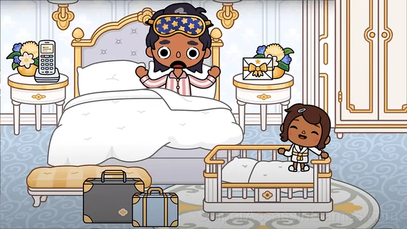 Toca Boca build a 5-star hotel gameplay screenshot 1