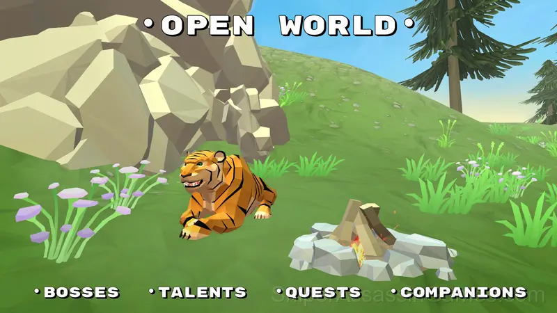 Tiger Simulator gameplay screenshot 2