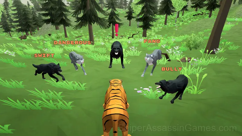 Tiger Simulator gameplay screenshot 3