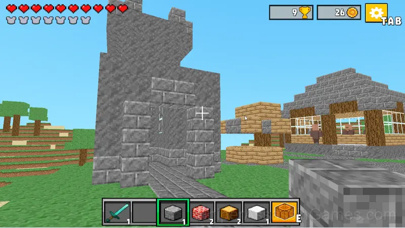 Noob defends the village gameplay screenshot 3