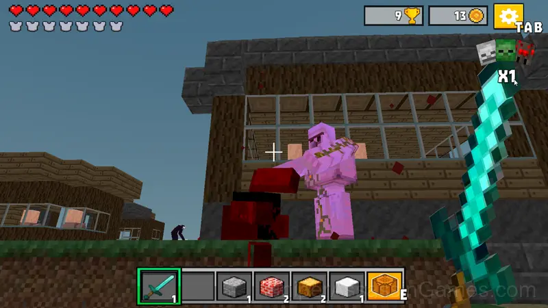 Noob defends the village gameplay screenshot 5