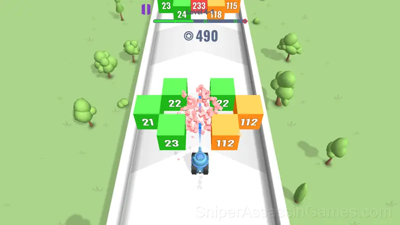 Tank Hero 3D gameplay screenshot 2