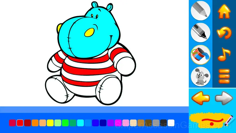 Coloring: Digital Circus, Toys, Dinosaurs gameplay screenshot 4
