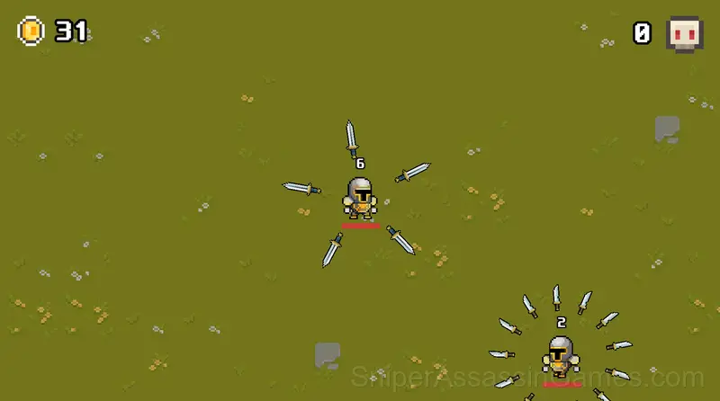 Pixel Swords IO gameplay screenshot 2