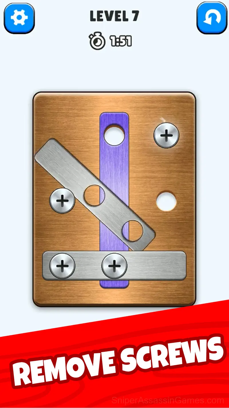 Pin Master: Screw Puzzle Quest & Brain Games gameplay screenshot 1