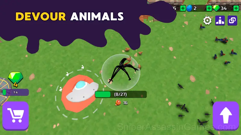 Alien: Tasty Farm gameplay screenshot 4