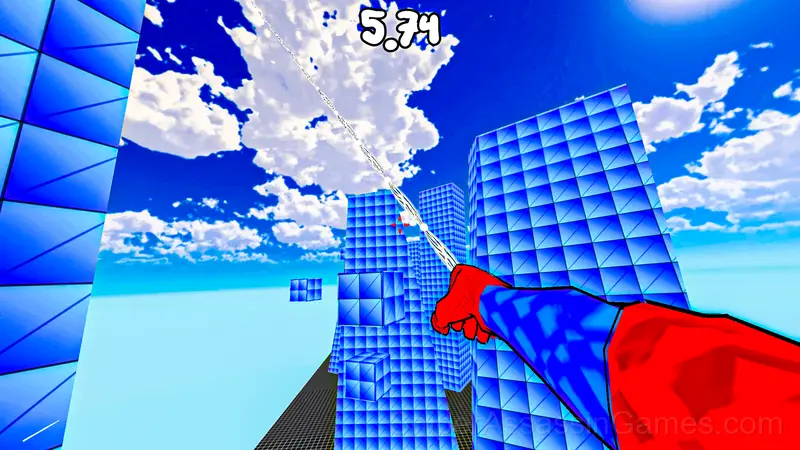 Spider Dude Parkour gameplay screenshot 1