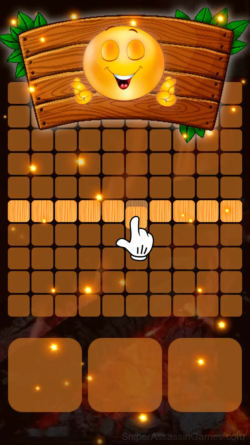 Relaxing cubes and campfire gameplay screenshot 1