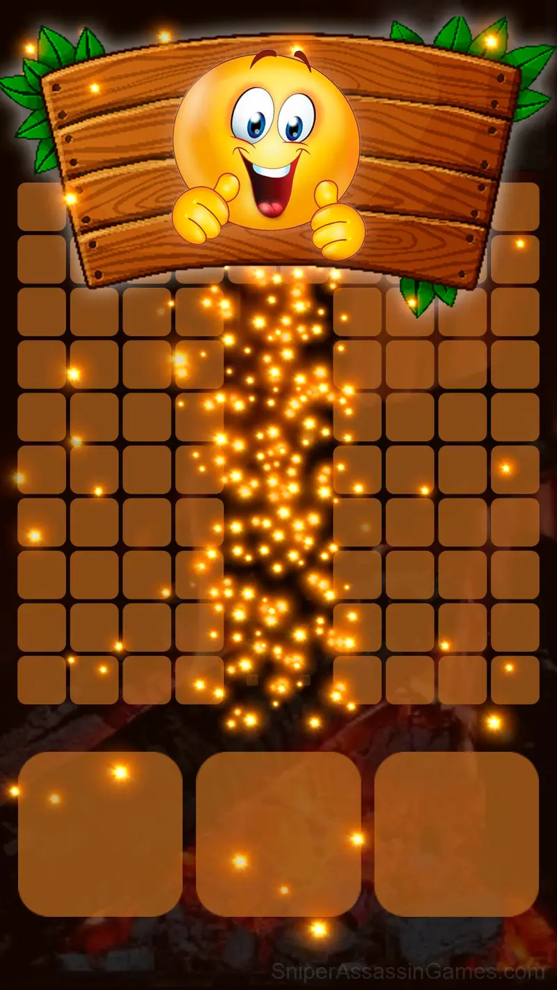 Relaxing cubes and campfire gameplay screenshot 2