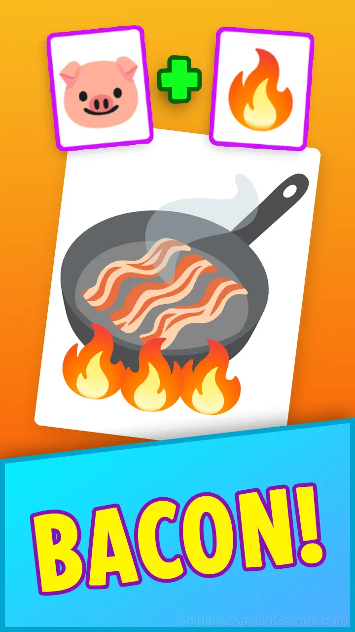 Merge Emoji Game gameplay screenshot 2