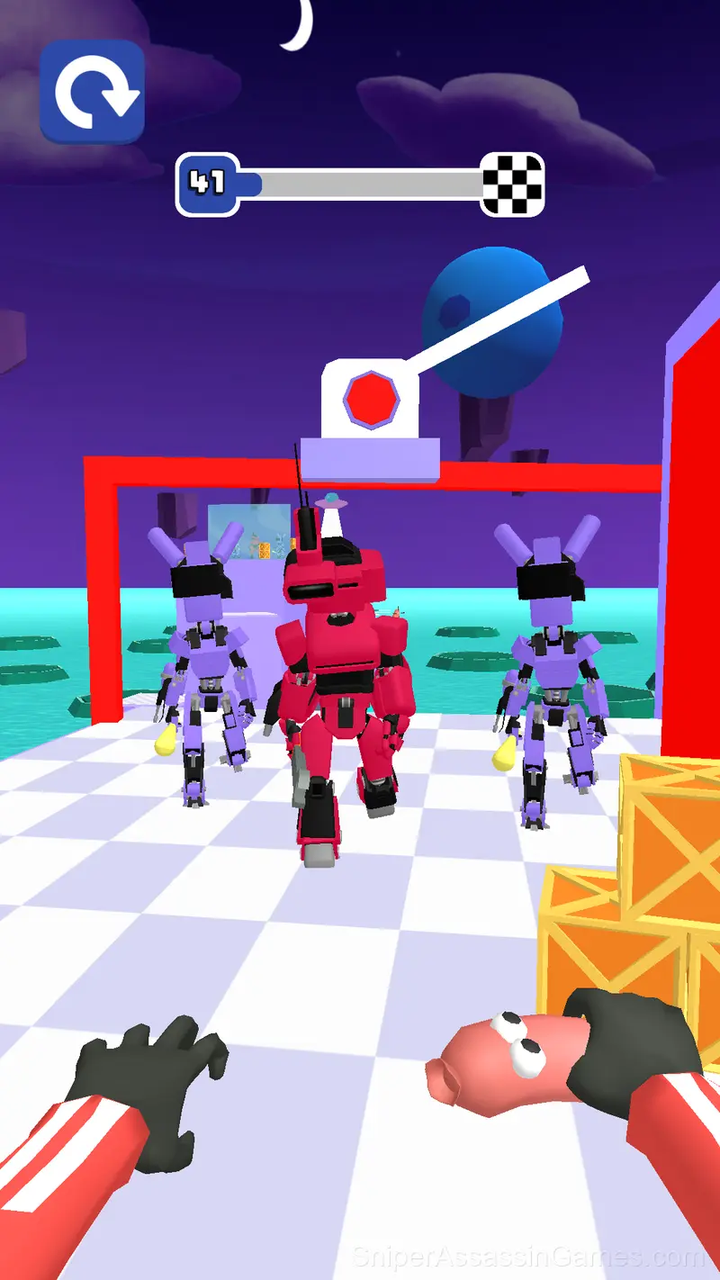 Robot Invasion! gameplay screenshot 3
