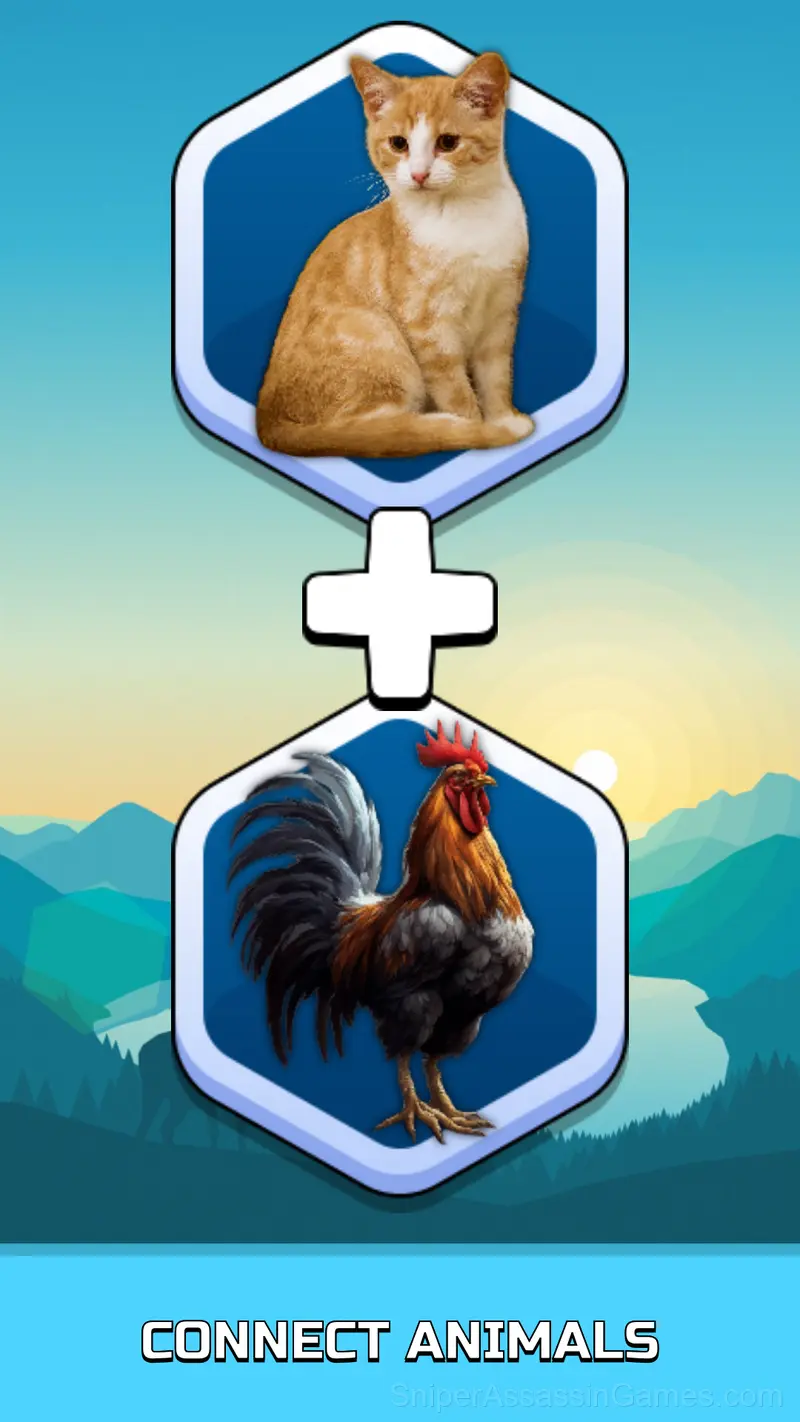 Connect animals gameplay screenshot 1