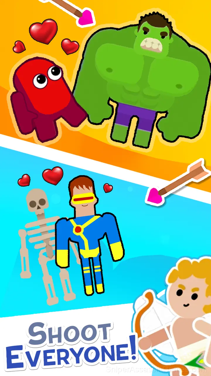 Love Archer gameplay screenshot 1