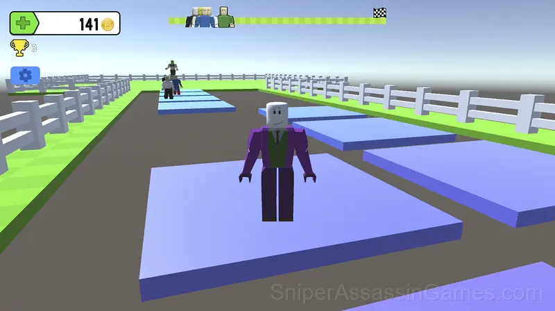 Obby: 1% chance of winning gameplay screenshot 3