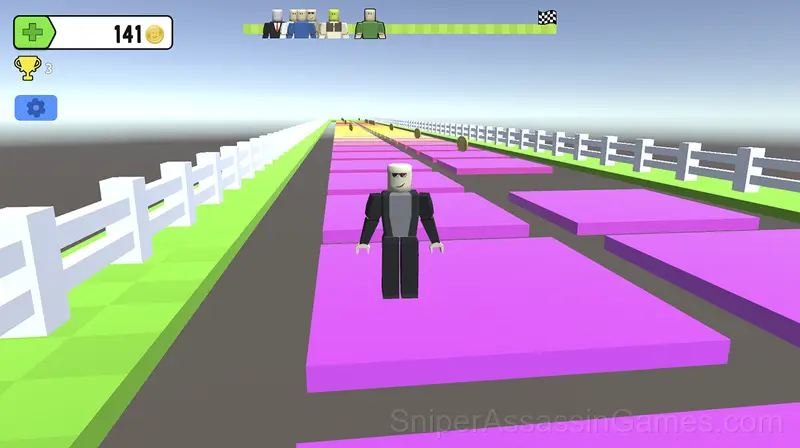 Obby: 1% chance of winning gameplay screenshot 4