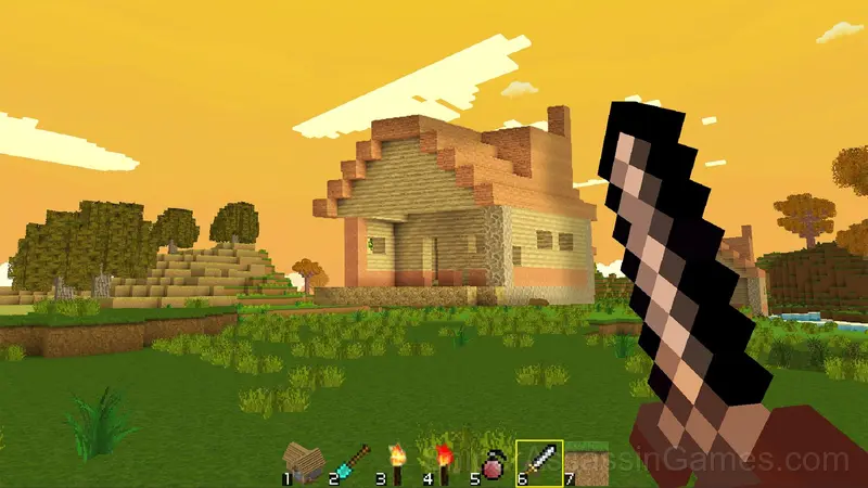 World of Blocks 3D gameplay screenshot 1