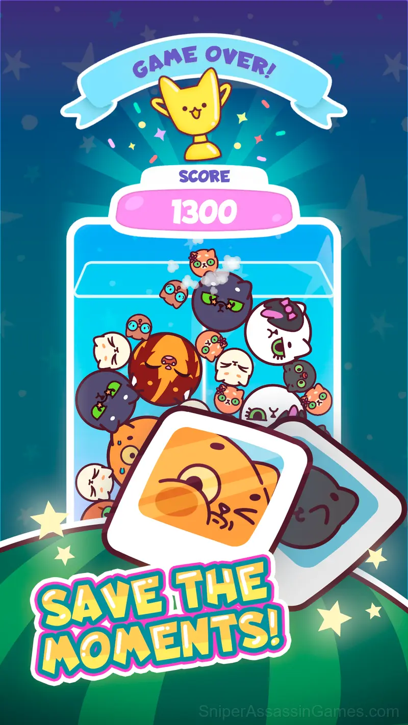 Watermelon Cats gameplay screenshot 1