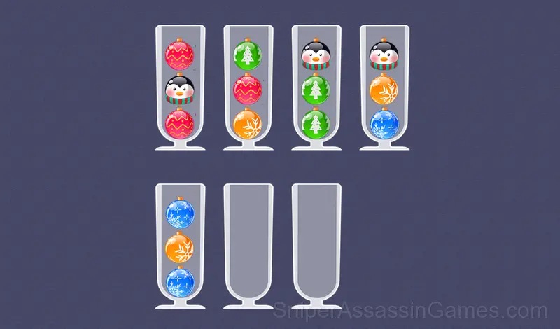 Play Balls in Flasks: Sort Puzzle