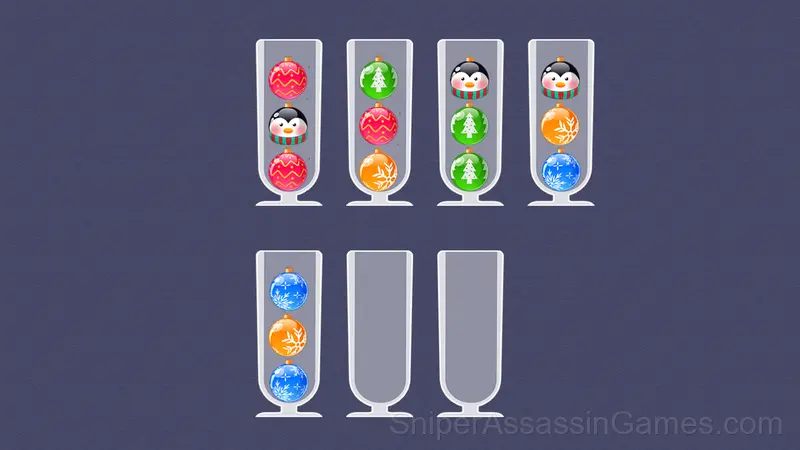 Balls in Flasks: Sort Puzzle gameplay screenshot 2