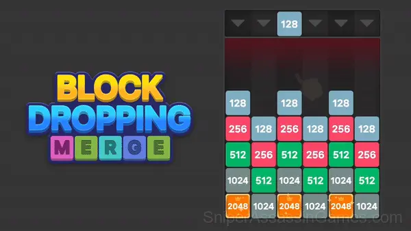 Block Dropping Merge gameplay screenshot 5