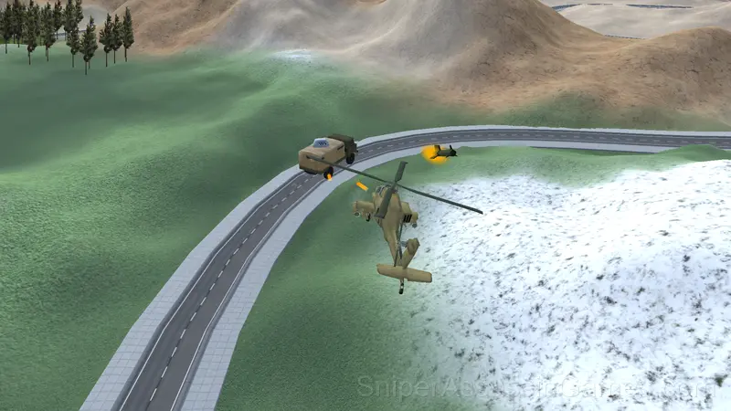 Control the helicopter! gameplay screenshot 1