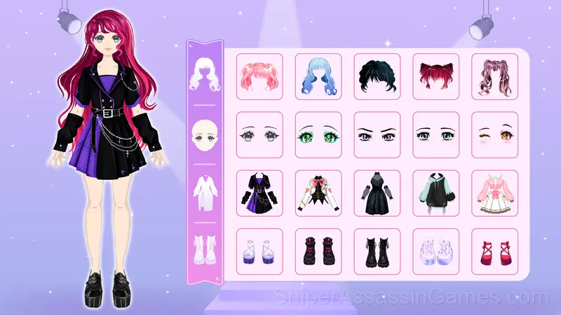 Create a Queen - Wednesday Salon gameplay screenshot 2