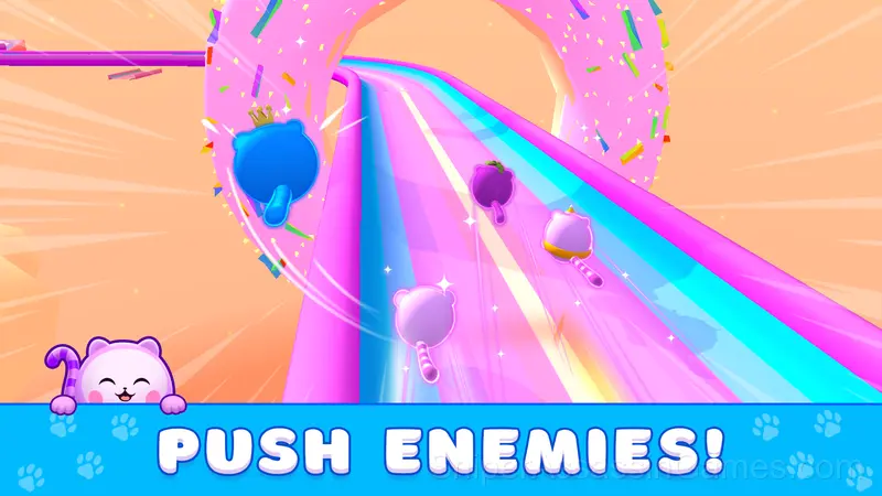 Flying Cats: Music Race! gameplay screenshot 2