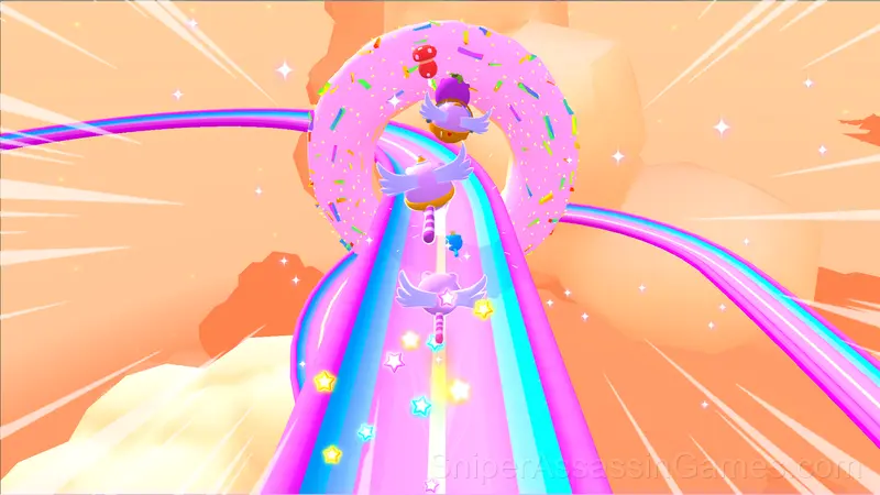 Flying Cats: Music Race! gameplay screenshot 4