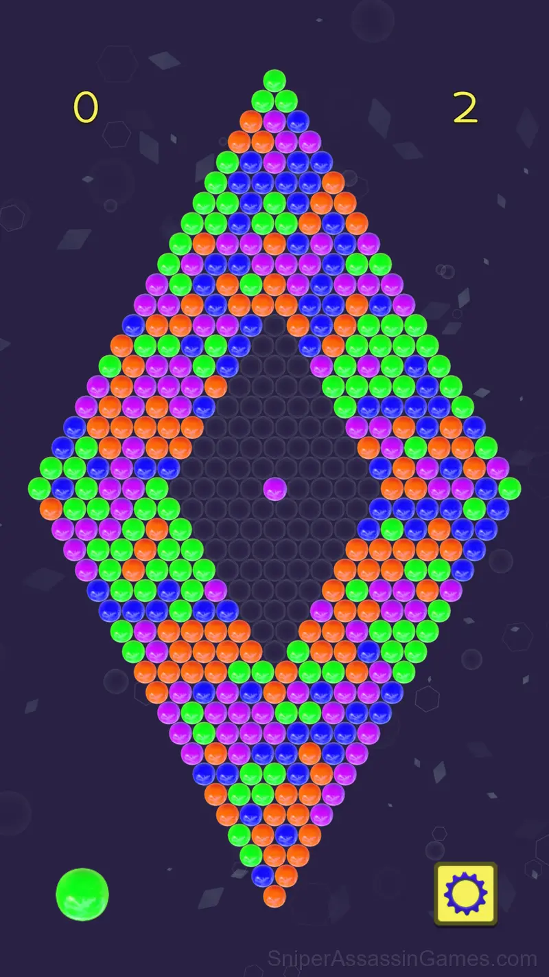 Balloons Rhombics gameplay screenshot 1