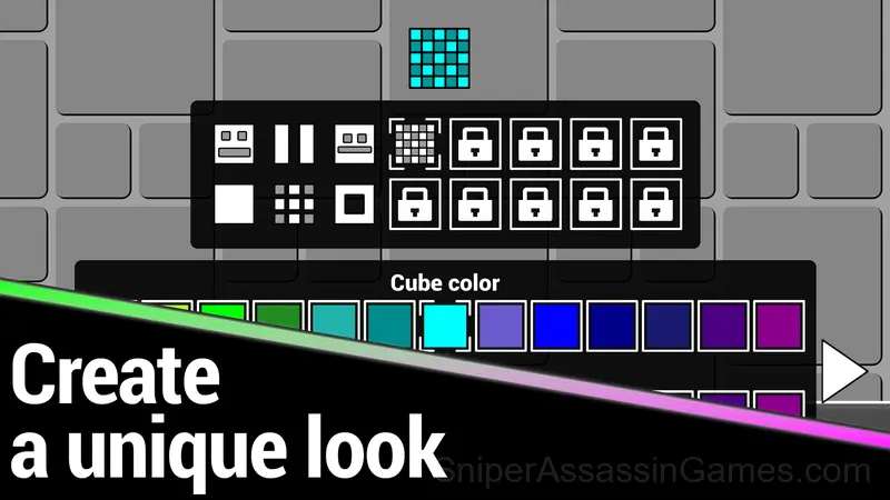 Geometry Cube: Challenge gameplay screenshot 2