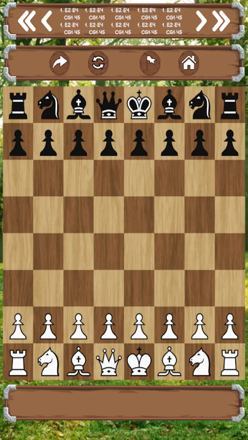 Classic Chess: Forest gameplay screenshot 1
