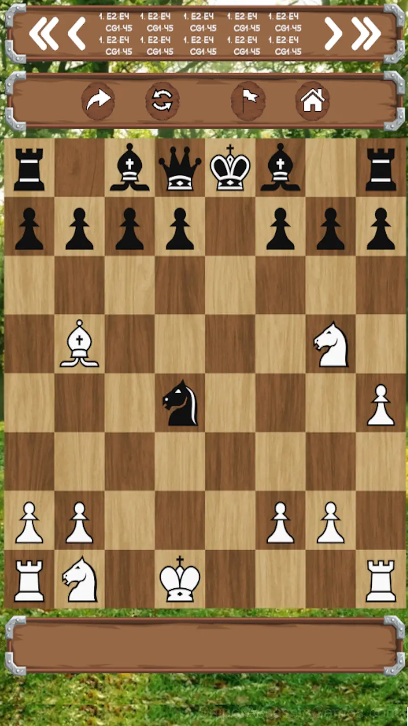 Classic Chess: Forest gameplay screenshot 2