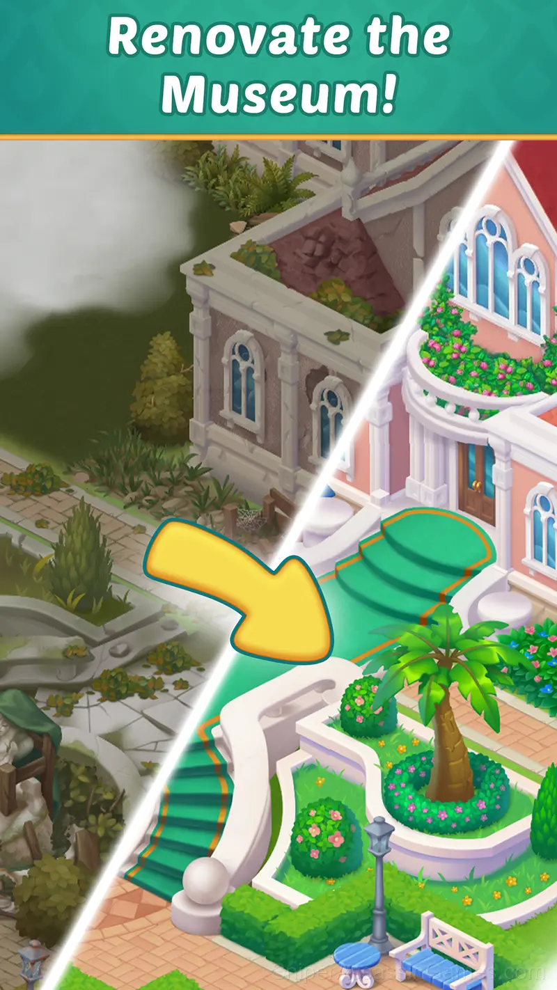 Mansion Tale: Merge Secrets gameplay screenshot 1