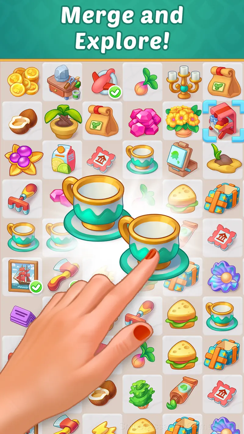 Mansion Tale: Merge Secrets gameplay screenshot 3