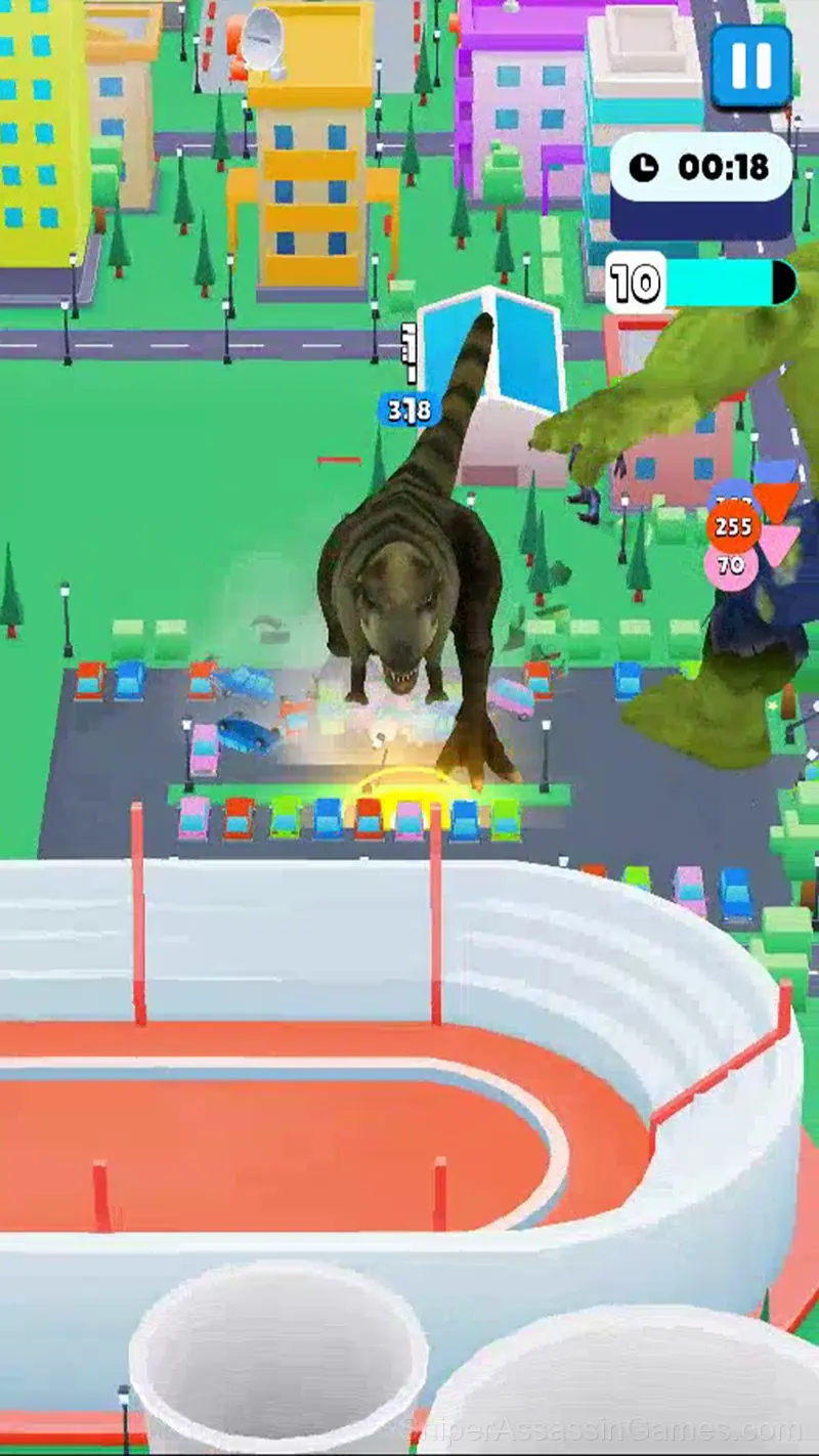 Crazy Kaiju 3D gameplay screenshot 5