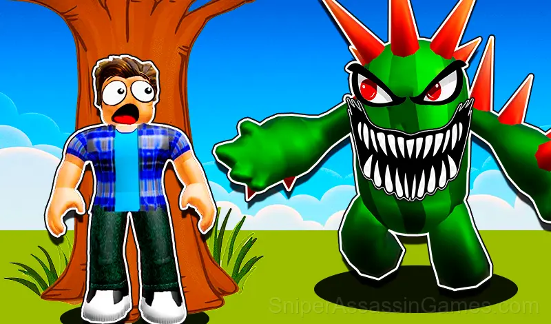 Play Survival hide and seek with Robby