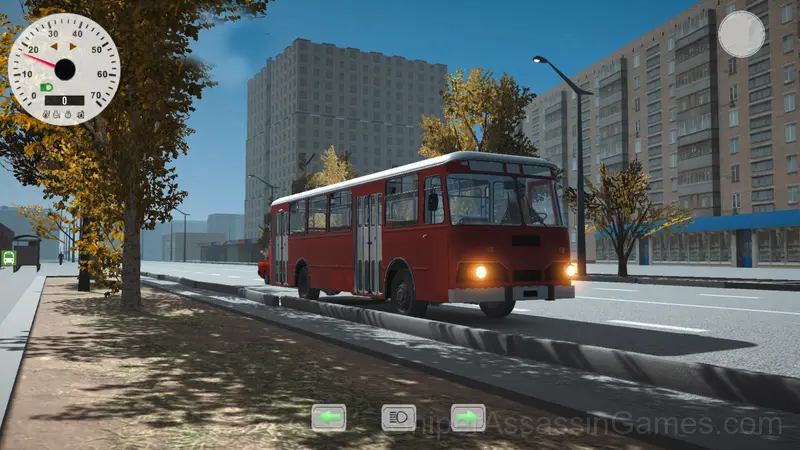 Soviet Bus Simulator gameplay screenshot 1