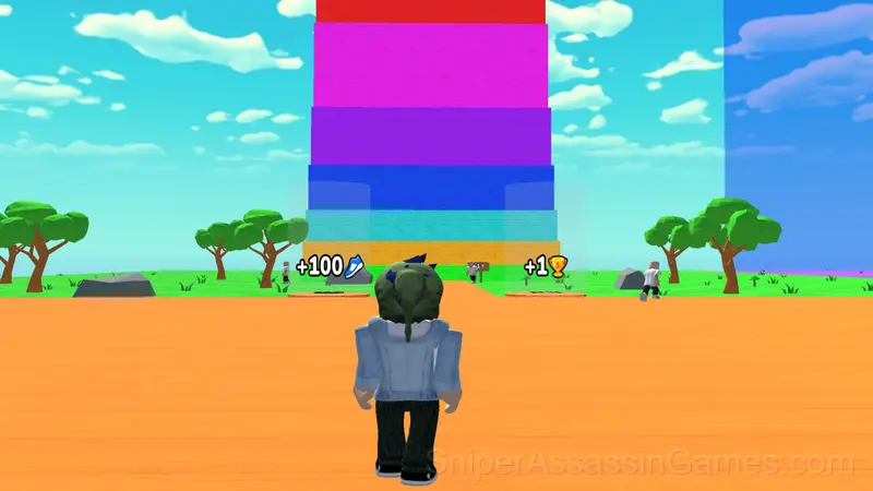 Jump to Win! +1 Jump per second gameplay screenshot 1