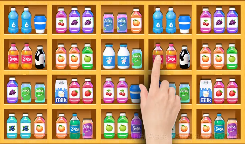 Play Goods Sort: Matching Items by Shelves