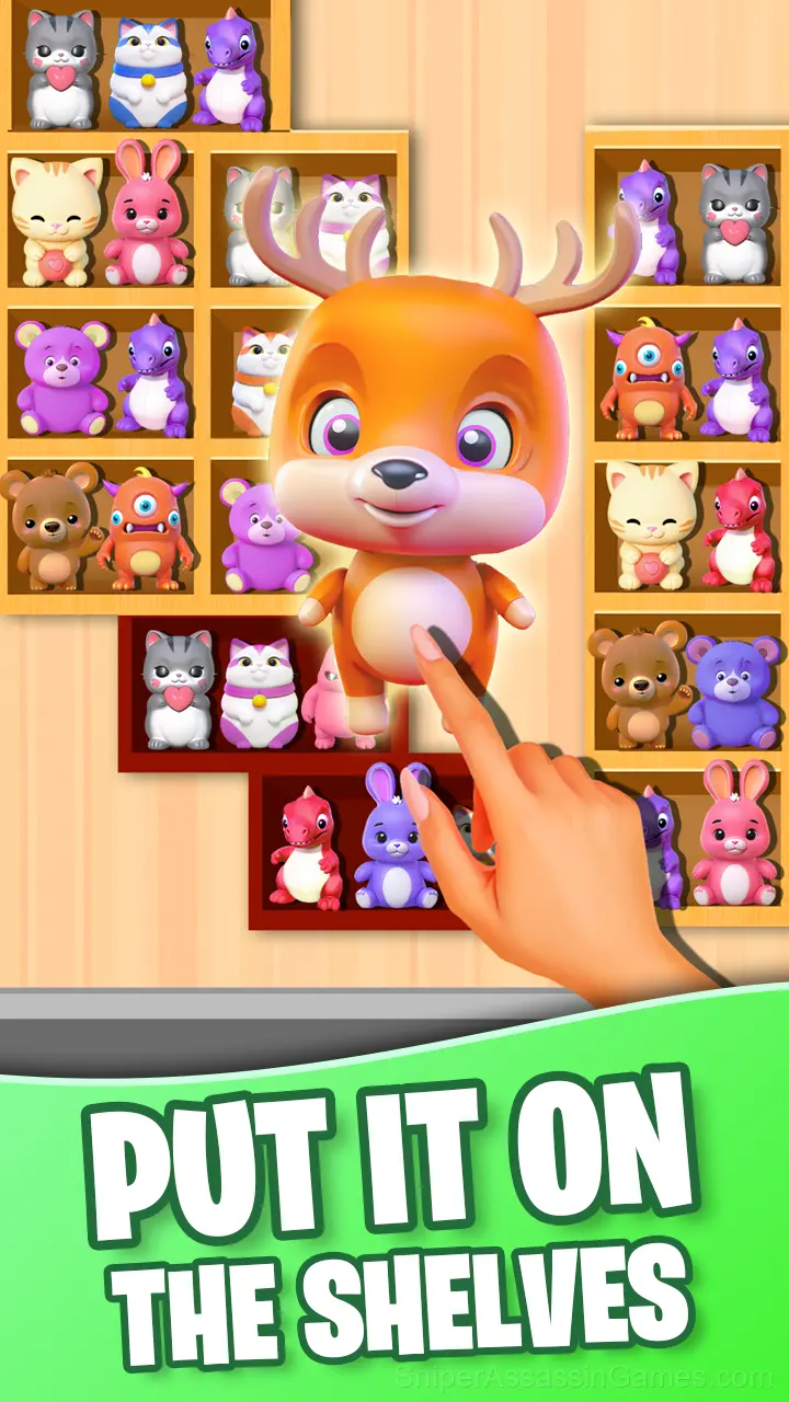 Goods Sort: Matching Items by Shelves gameplay screenshot 2