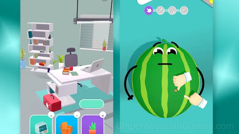 Fruit Hospital gameplay screenshot 1
