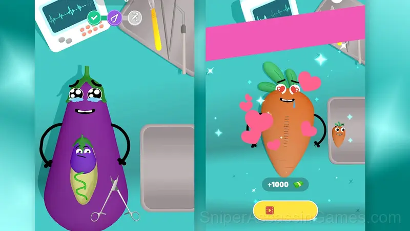 Fruit Hospital gameplay screenshot 2