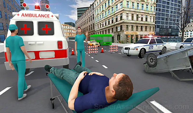 Play Emergency Ambulance Simulator