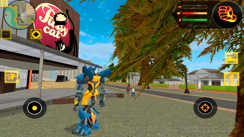 Robot Fish gameplay screenshot 1