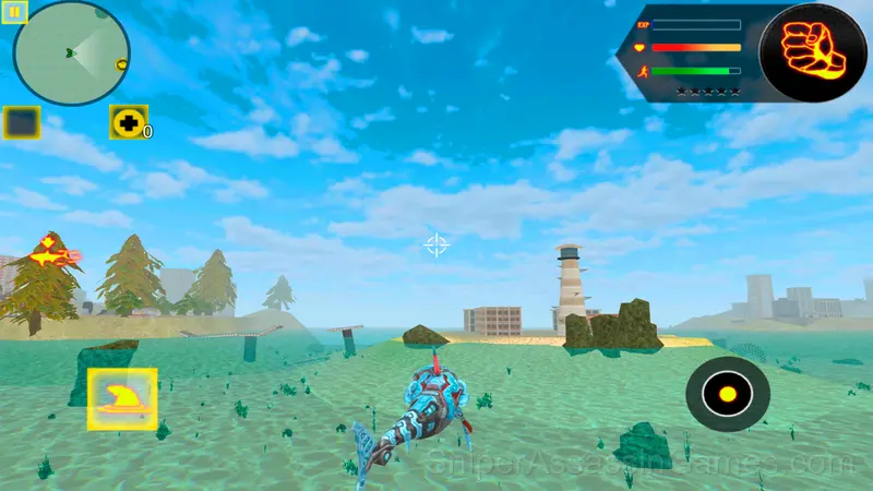 Robot Fish gameplay screenshot 2
